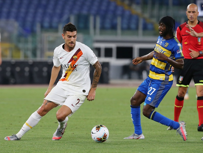 Roma-Parma 2-1, il tabellino