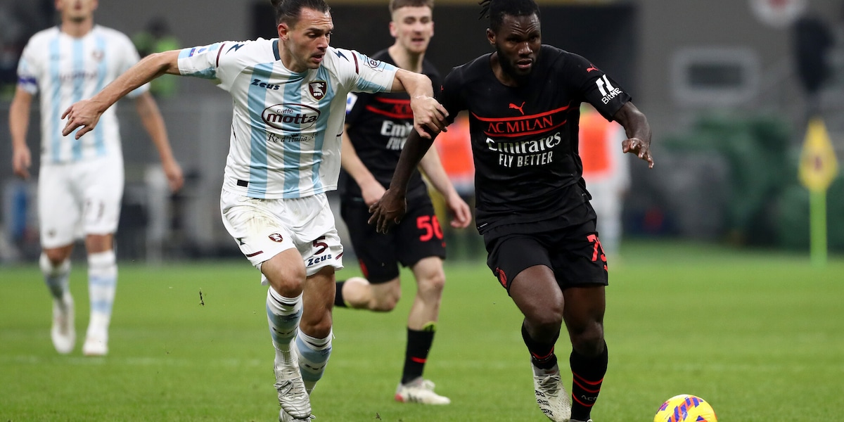 Milan-Salernitana 2-0: tabellino, statistiche e marcatori