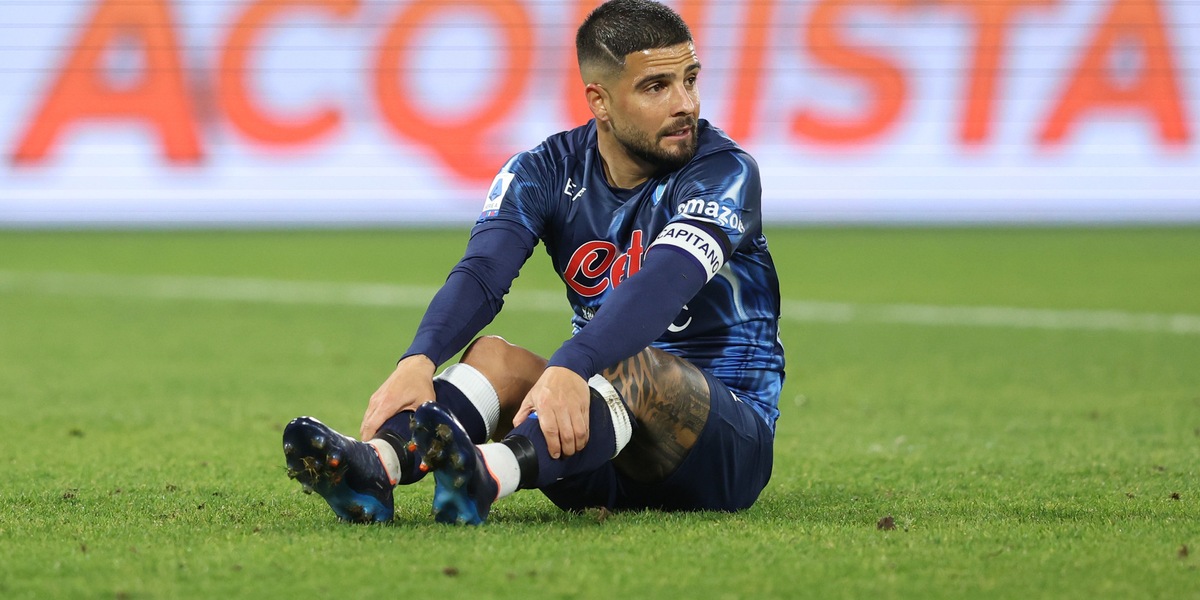 Napoli, guaio in vista del Cagliari: Insigne non ci sarà