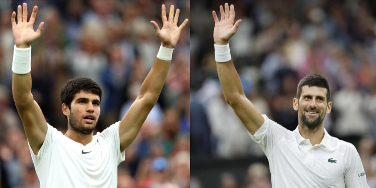 Where to watch the AlcarazDjokovic Final on TV Live Wimbledon