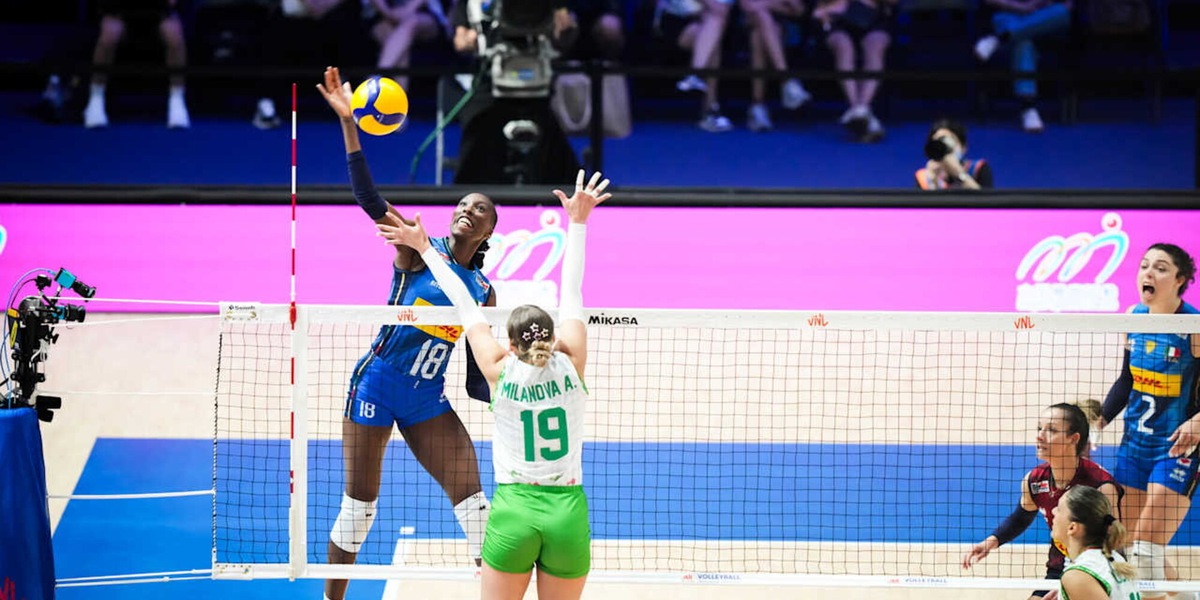 VNL: quinto successo azzurro, superata la Bulgaria