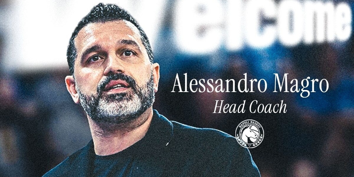 Napoli Basket, Alessandro Magro è il nuovo coach