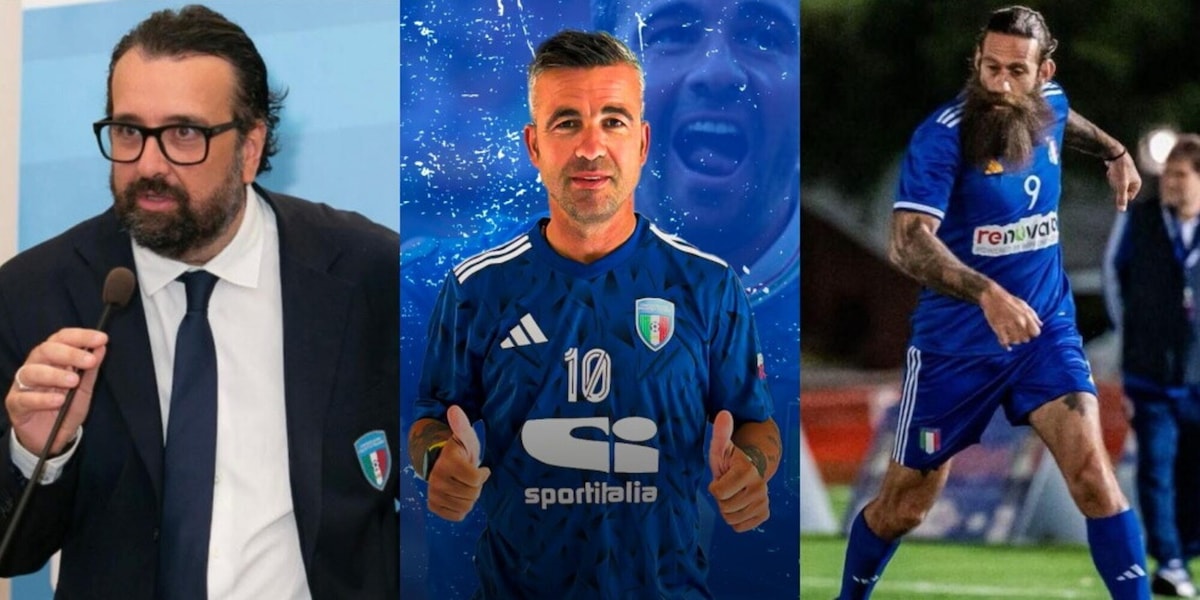 Nations League calcio a 8, l'Italia sfida la Francia con Moscardelli e Di Natale