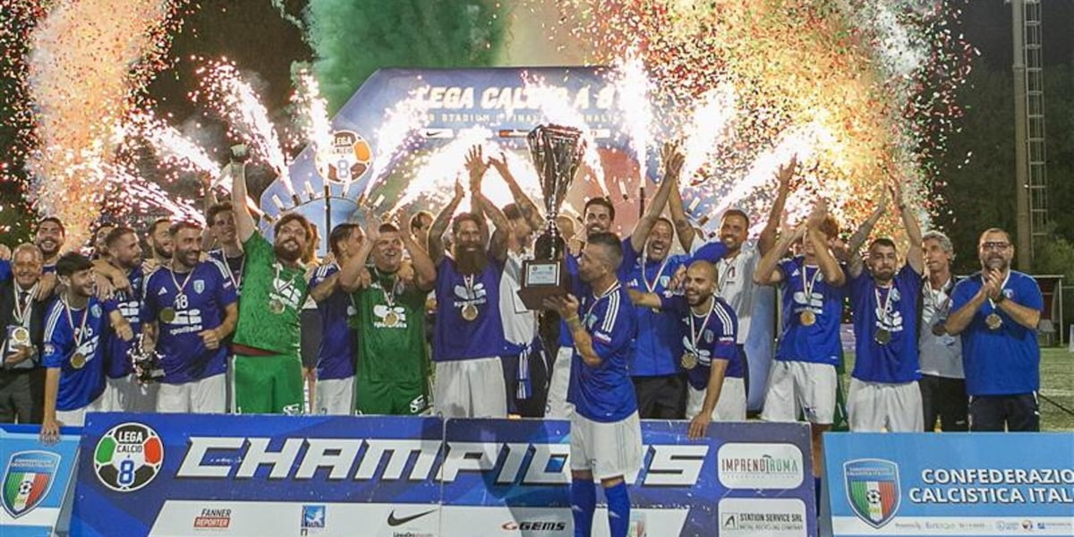 L'Italia vince la Nations League di Calcio a 8: battuta la Spagna in finale