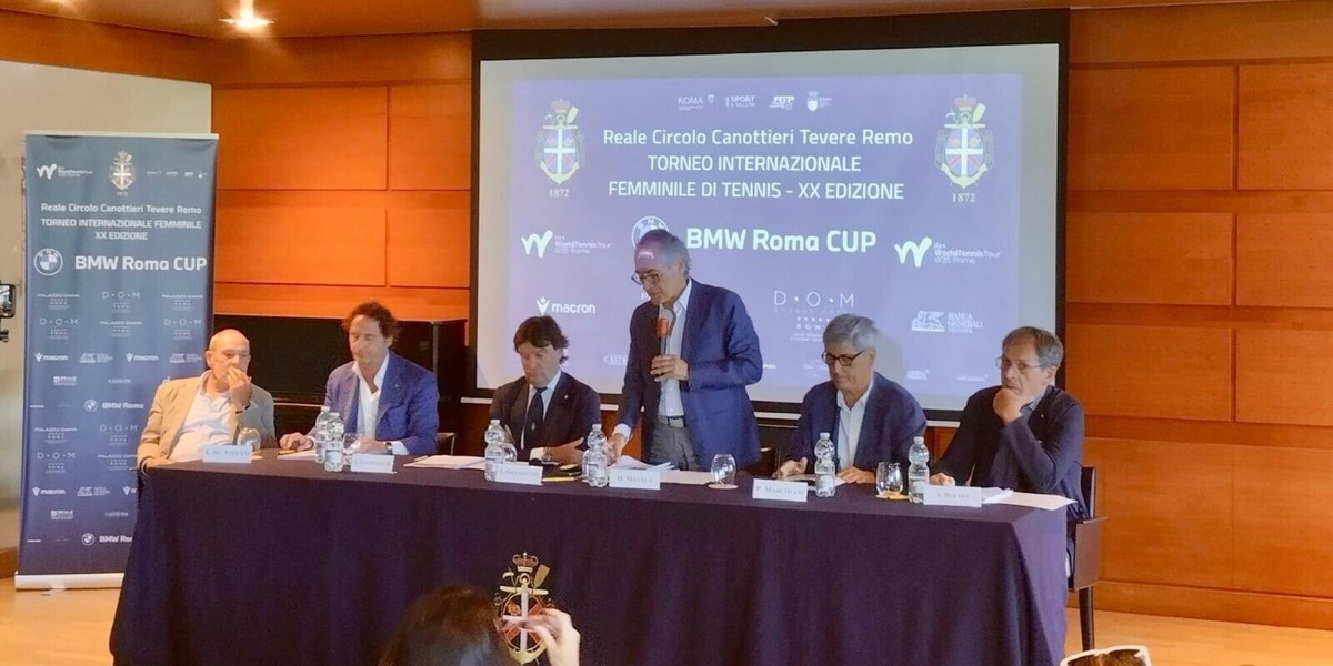 Tennis, presentato il Torneo internazionale femminile del Reale Circolo Canottieri Tevere Remo