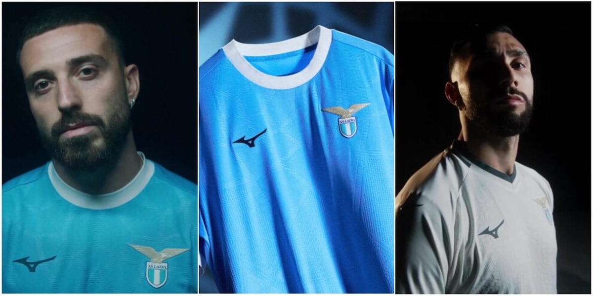 Lazio, presentata la nuova maglia 2025-26: c'è la data di fondazione