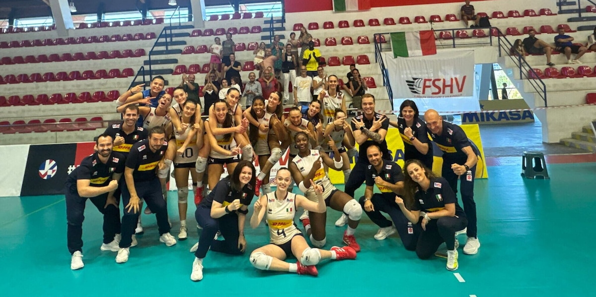 Europei Under 16 di Volley donne: l’Italia batte 3-0 l’Albania