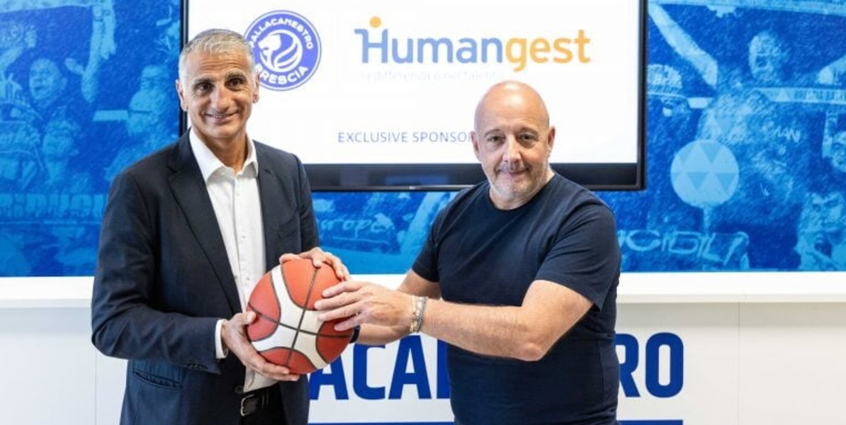 Basket: “Quando il talento fa squadra”. Humangest è Exclusive Sponsor di Pallacanestro Brescia