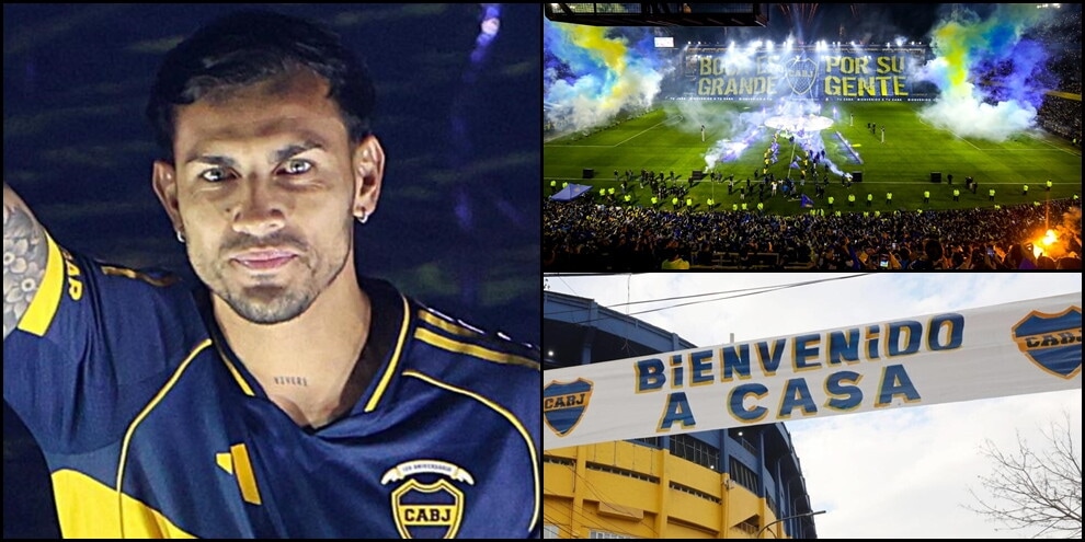 Paredes, accoglienza da brividi al Boca: la Bombonera è uno spettacolo assurdo!