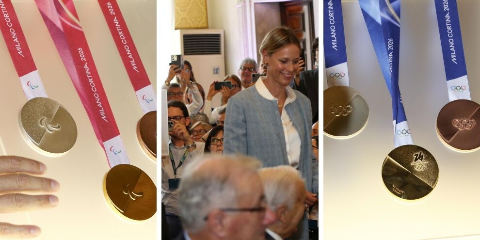 Milano-Cortina, presentate le medaglie: da Pellegrini a Tommasi, ecco chi c'era