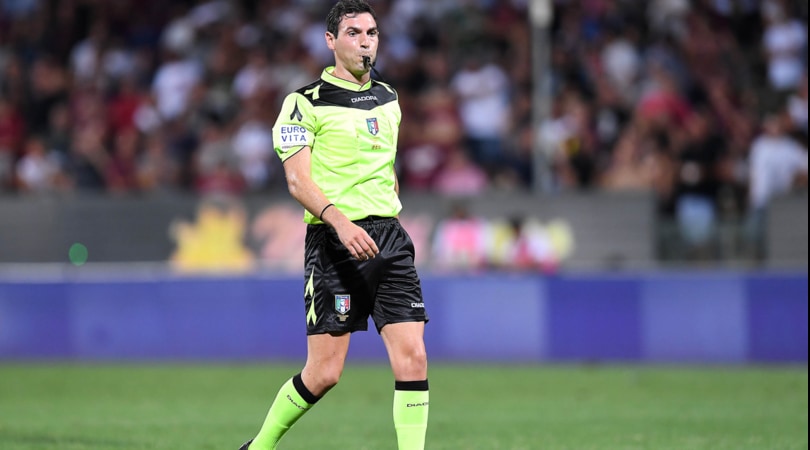 Arbitri di B, Sacchi per Monza-Salernitana. Empoli-Ascoli a Camplone