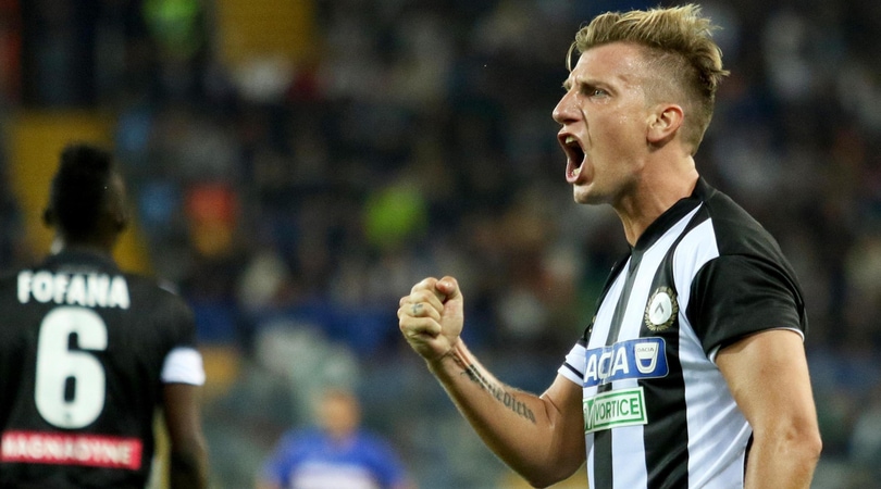 Udinese, ecco Maxi Lopez: doppietta da urlo alla Sampdoria