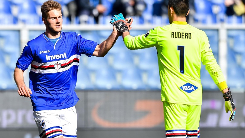 Serie A Sampdoria, lavoro specifico per Andersen