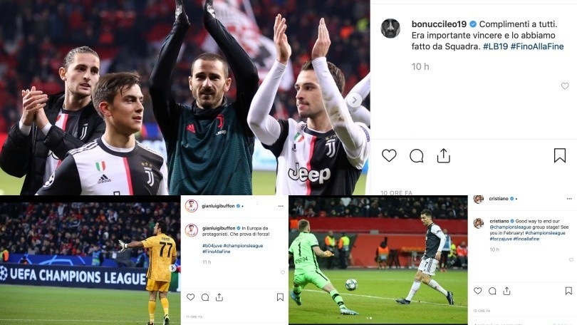 Champions League, la Juve batte il Bayer Leverkusen: è festa sui social
