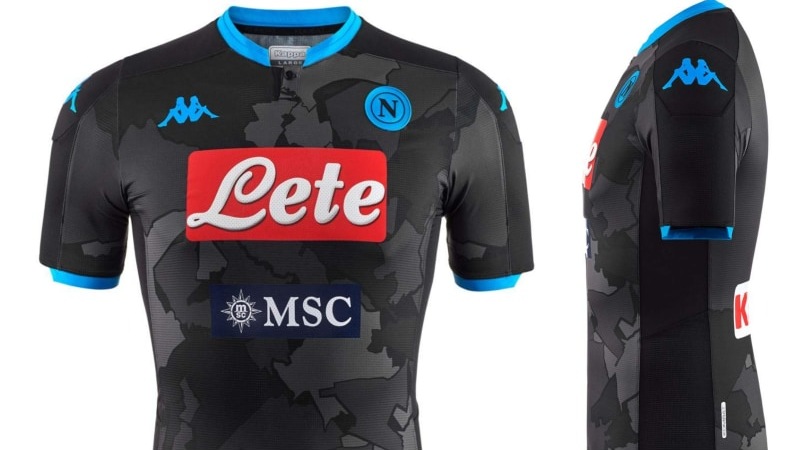 Napoli Kombat District, la nuova maglia oggi contro il Parma