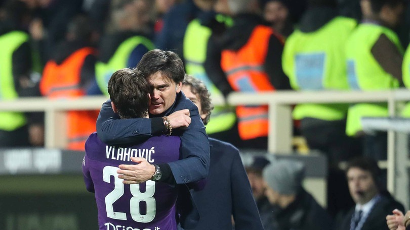 Fiorentina; Montella: "Il gol di Vlahovic è stato un segnale"