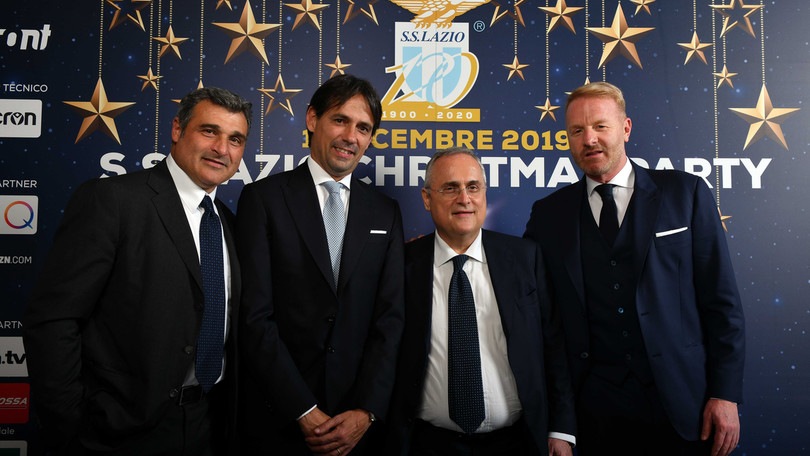 Lazio, tutti a cena per Natale. Lulic: "Vogliamo la Supercoppa". Video