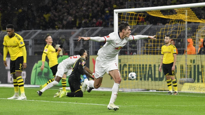Bundesliga, Schick "salva" il Lipsia a Dortmund. Quaison trascina il Magonza