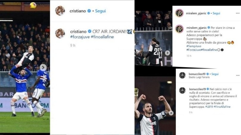 Cristiano Ronaldo vola in cielo, le reazioni social della Juve