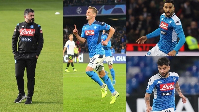 Napoli, Gattuso cambia: ecco la probabile formazione contro il Sassuolo