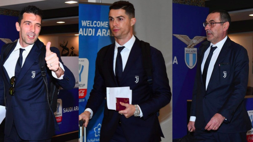 Supercoppa, Juve arrivata a Riyad