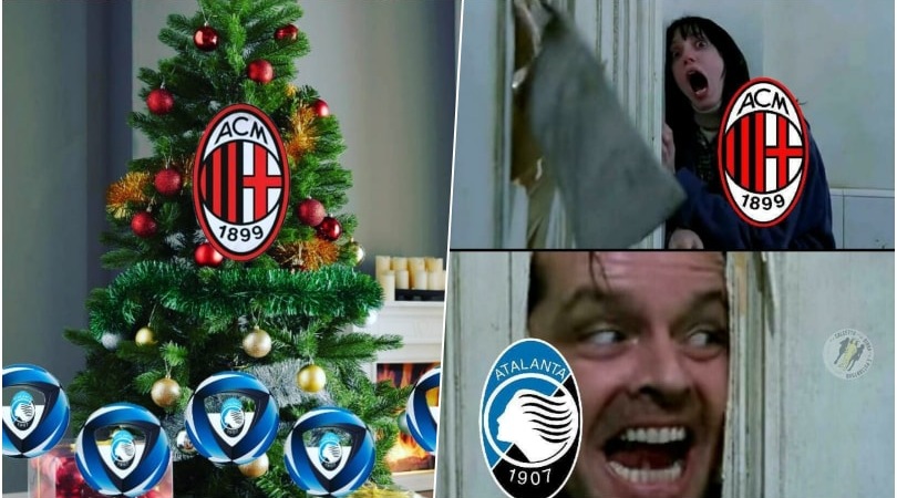 Milan travolto a Bergamo, i social non perdonano