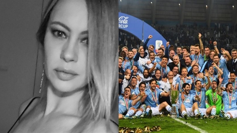 Anna Falchi, esultanza hot per la Lazio: "Lulic eroe del 22 dicembre"