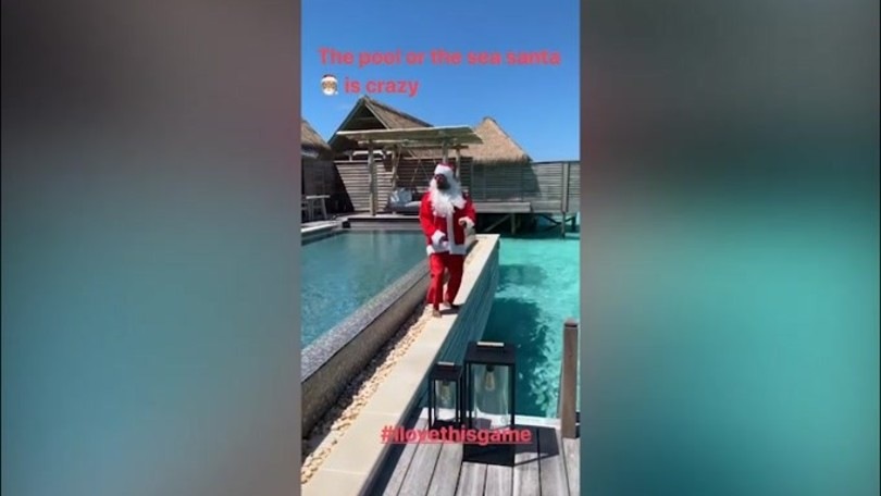 Babbo Natale è....Patrice Evra!