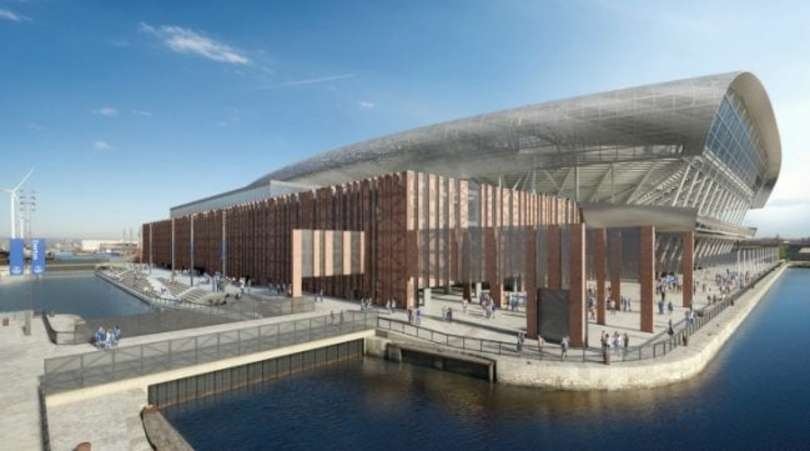 Ecco come sarà il nuovo stadio dell'Everton