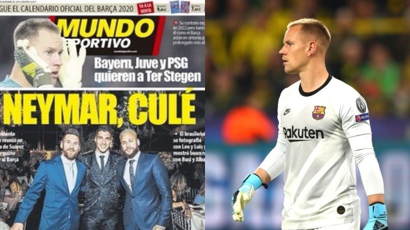 "La Juve vuole Ter Stegen, su di lui anche Bayern Monaco e Psg"
