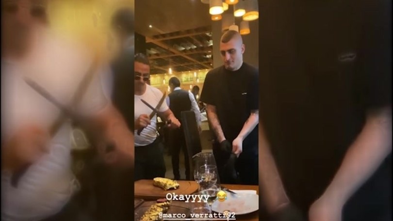 Verratti si improvvisa chef