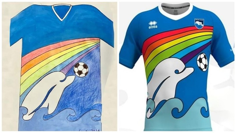 Pescara, ecco il vincitore del contest "Disegna la maglia Special"
