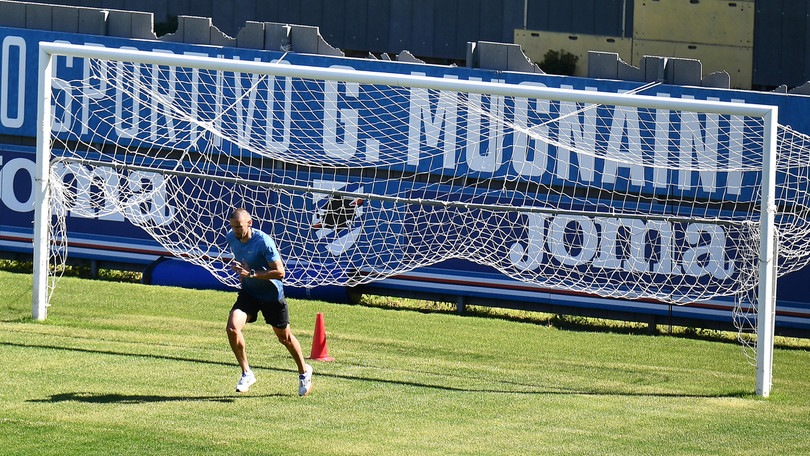 Sampdoria, a Bogliasco tornano le partitelle