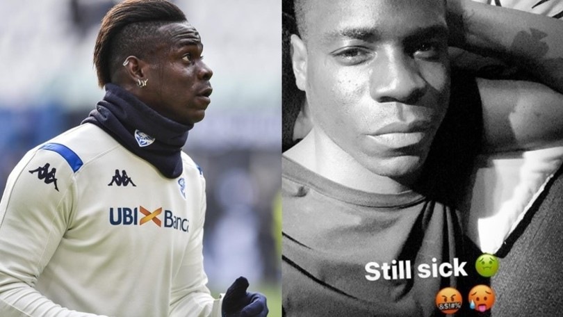 Brescia, Balotelli non si allena: "Ancora malato"