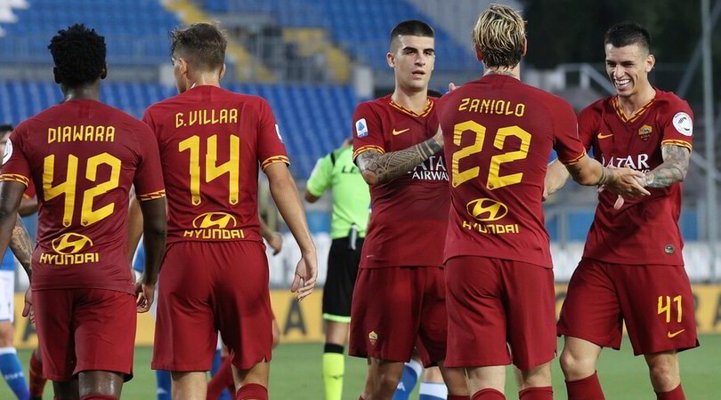 Brescia-Roma 0-3: Zaniolo entra e torna al gol