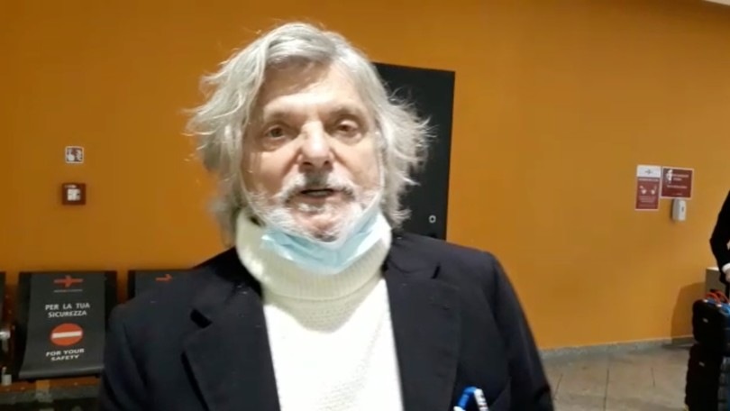Samp-Lazio, intervista al presidente Ferrero
