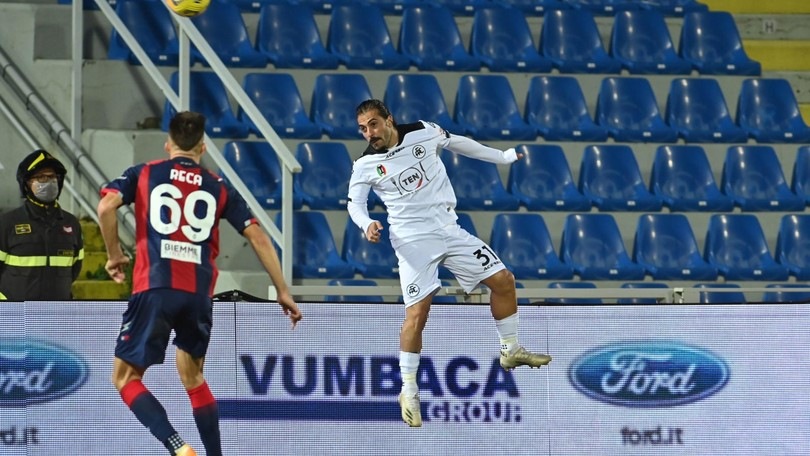 Spezia, Verde stop in allenamento: da valutare