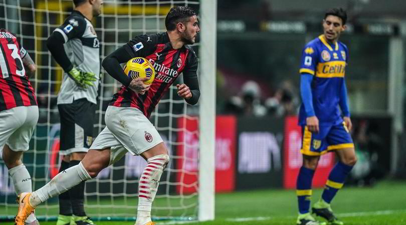 Milan-Parma 2-2: Theo Hernandez salva Pioli al 91'