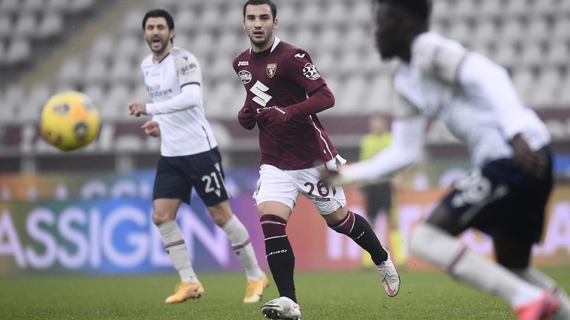Torino, Bonazzoli ha lavorato a parte