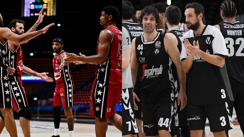 Diretta Virtus Bologna-Olimpia Milano: Belinelli all'esordio, Hines re della difesa