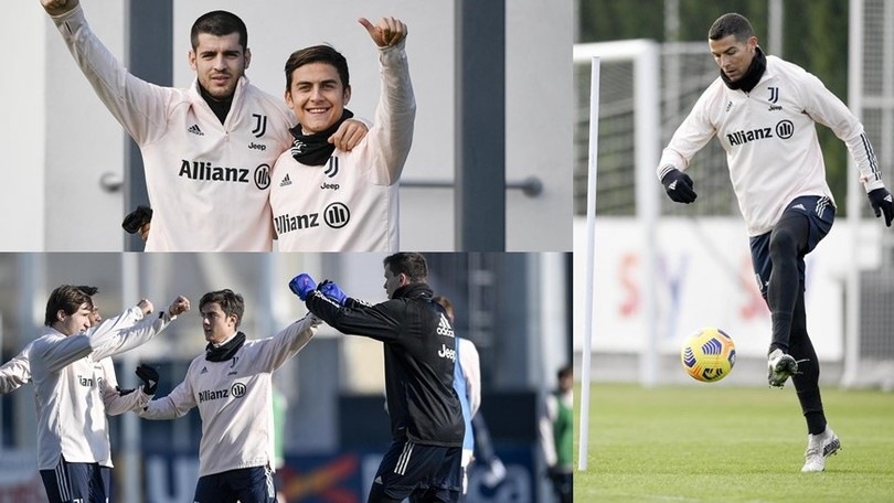 Juve, Cristiano Ronaldo scalpita. Dybala si candida per l'Udinese