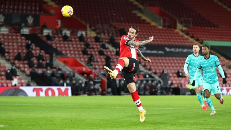 Il Liverpool crolla a Southampton: decide il gol dell'ex Ings