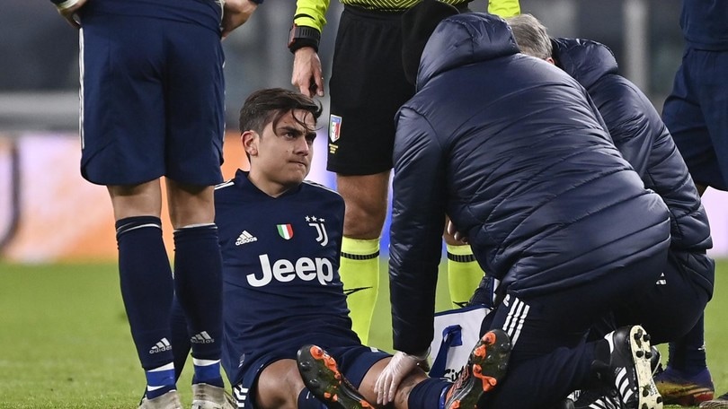 Dybala al JMedical con il tutore per i controlli medici: Juve in ansia