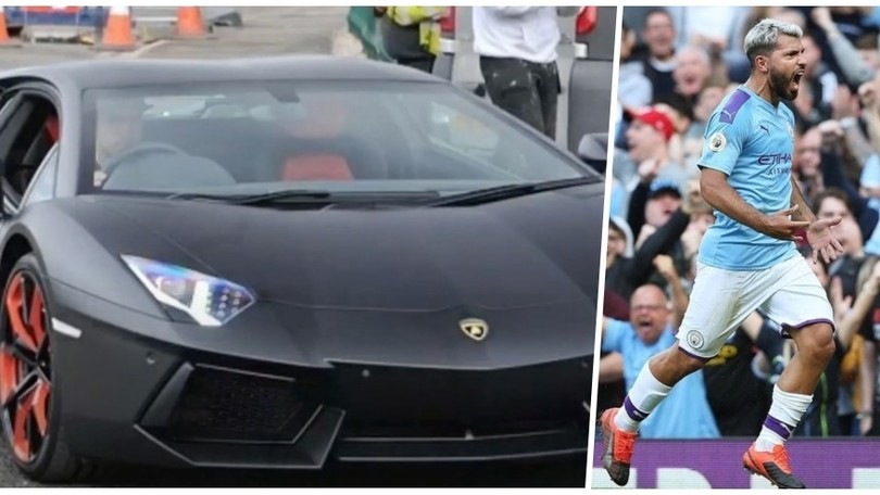 Sergio Aguero ha una Lamborghini da 400mila euro e non la utilizza
