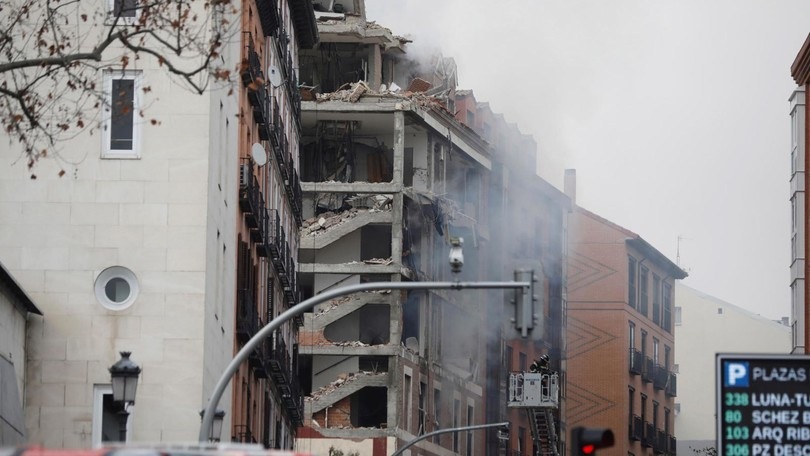 Madrid, terrore in centro: esplode un palazzo, tre morti