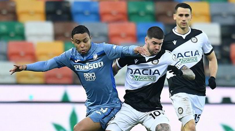 Udinese-Atalanta 1-1: Gasperini frena ancora, niente terzo posto