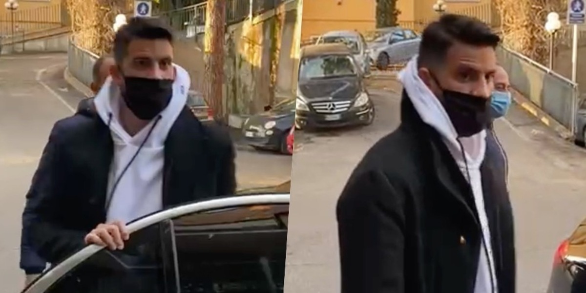 Lazio, Musacchio in clinica per le visite mediche
