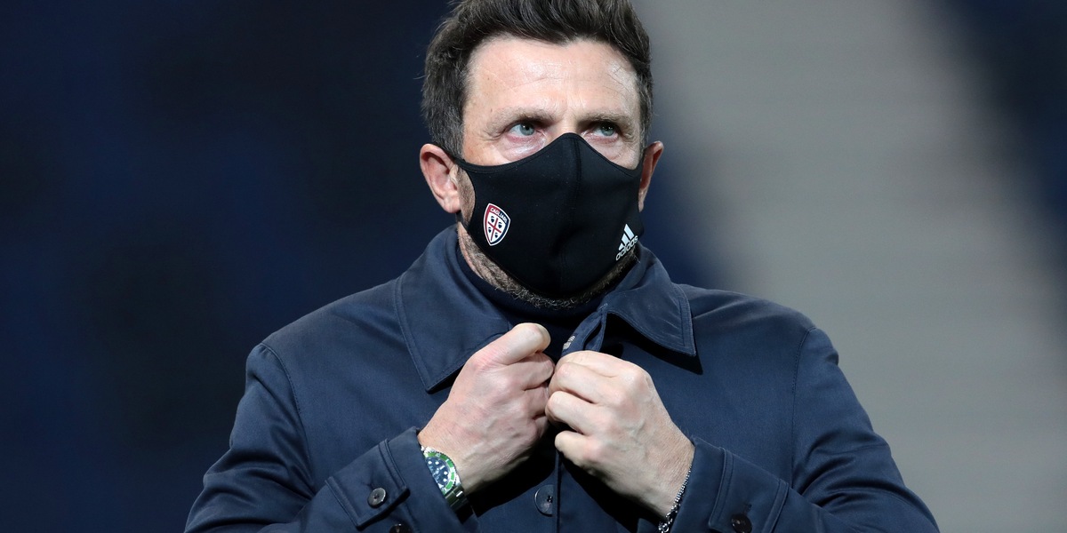 Cagliari, Di Francesco: "Bel confronto con Giulini. Col Sassuolo tanti in dubbio"