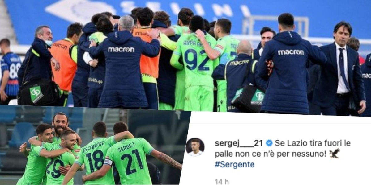 Lazio, vittoria sull’Atalanta e festa social: ”Abbiamo le p….”