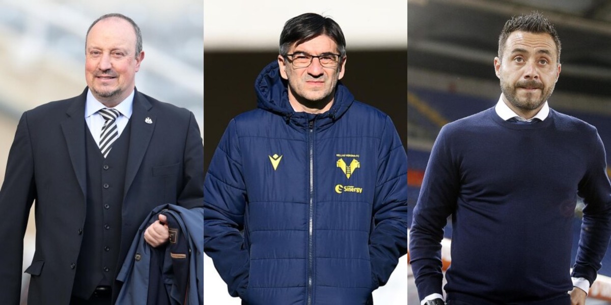Napoli, Benitez prima scelta. Per il futuro Juric o De Zerbi
